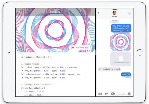 苹果发布用于编程教学的Swift Playground软件
